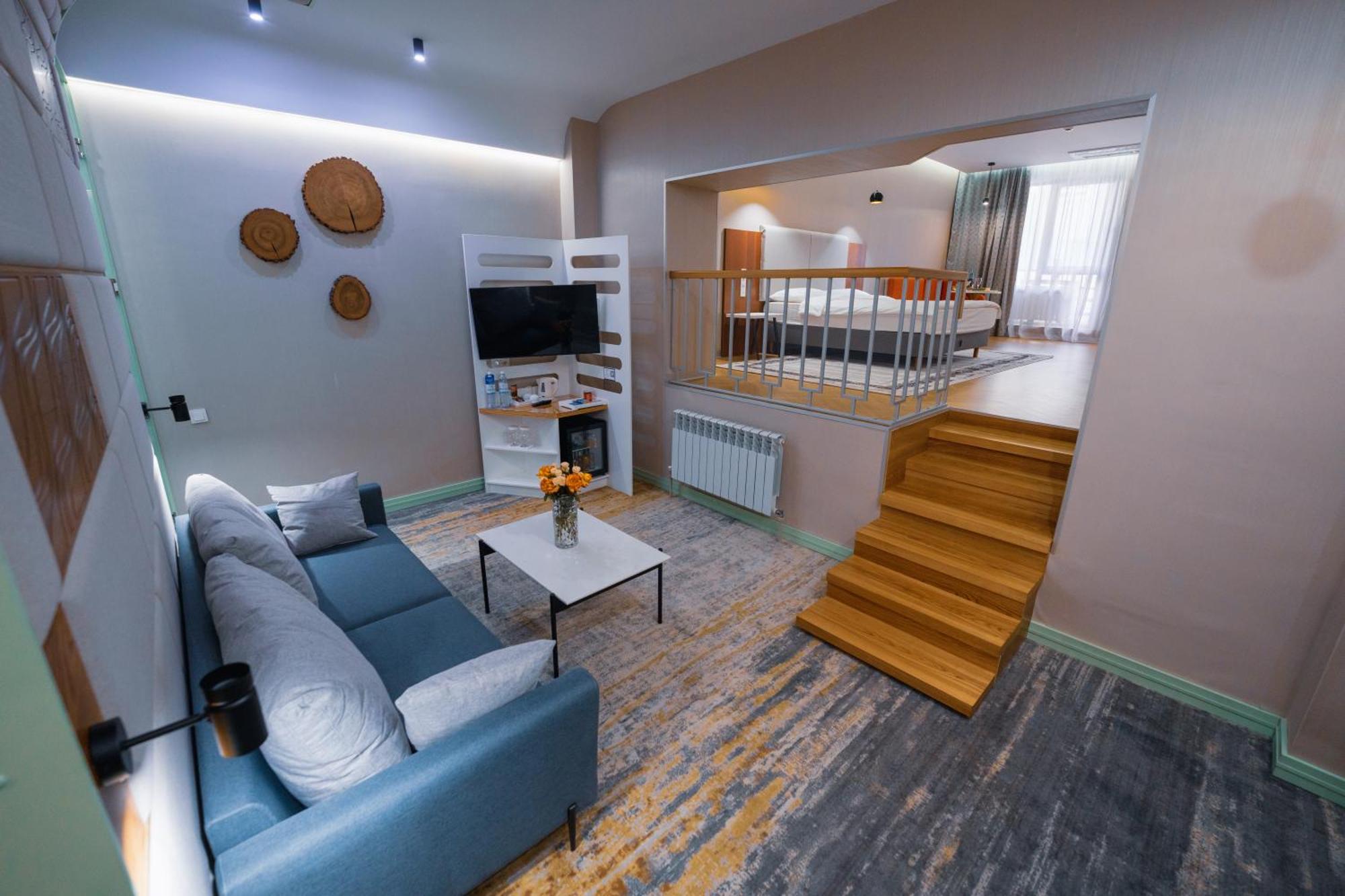 Kazzhol Park Hotel אלמטי מראה חיצוני תמונה